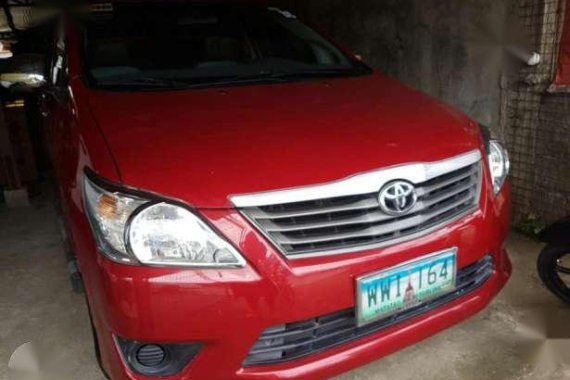 Toyota innova E 2013 manual for sale 