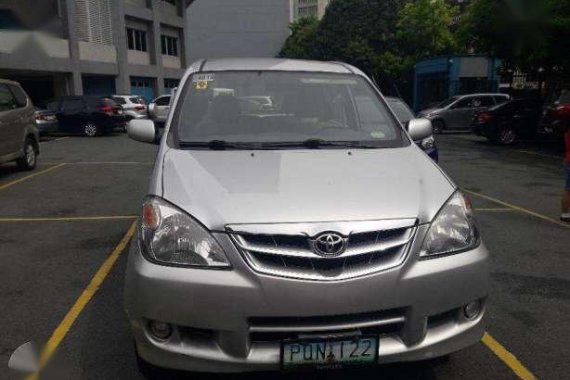 Toyota Avanza van silver for sale 
