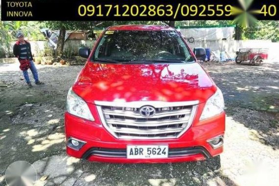 First Owned Toyota Innova E Matic 2015 For Sale