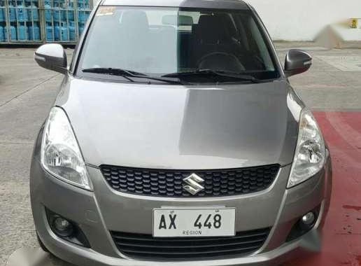 Suzuki Swift 2015 manual trans gray 8k mileage for sale 