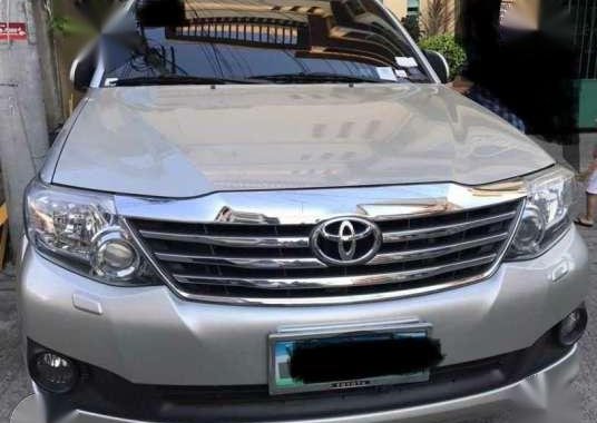 Fortuner Toyota 2012 MT fresh for sale