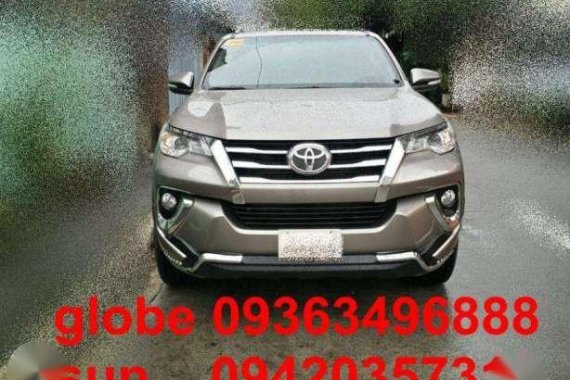 toyota fortuner G 2016 and nissan escapade 2008