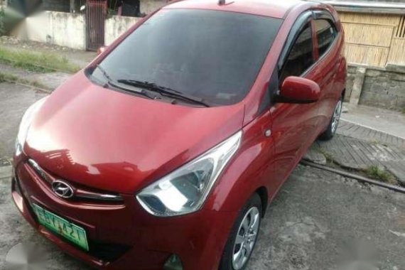 Hyundai Eon 2013 red for sale 