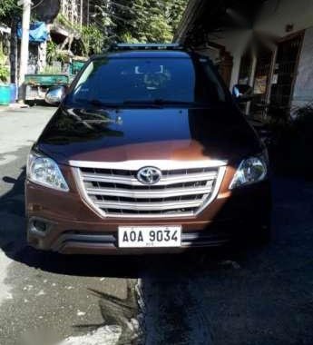 Toyota Innova E 2014 AT