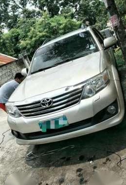 toyota fortuner 2012 at diesel for sale 