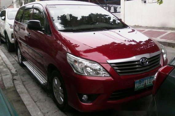 Toyota Innova E 2013 for sale