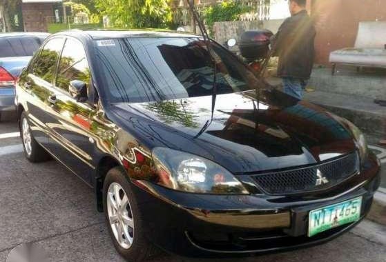 Mitsubishi Lancer 2010 sedan black for sale 