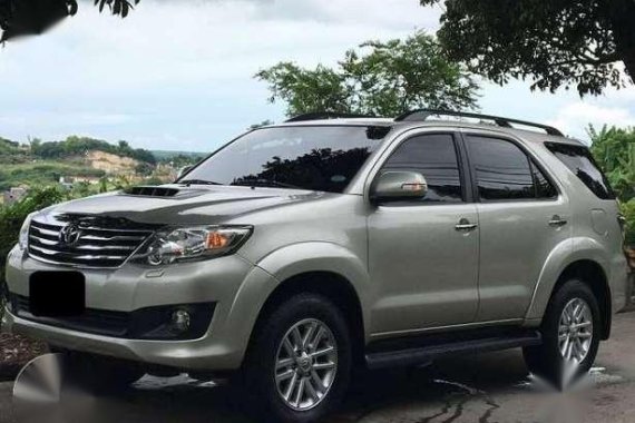 For sale 1st own Toyota Fortuner G 2013