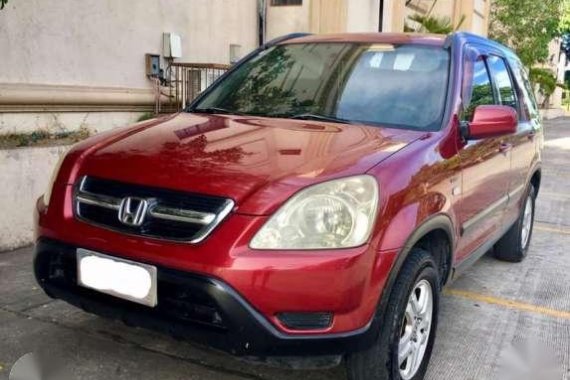 Honda CRV 03 RUSH SUV red for sale 