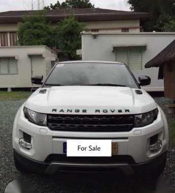 2012 Range Rover Evoque SUV for sale 