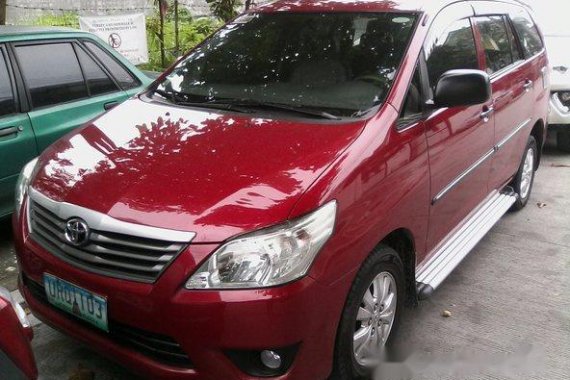 Toyota Innova E 2013 for sale