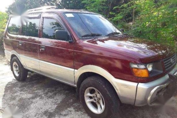 Toyota Revo 1999 MT SUV red for sale 