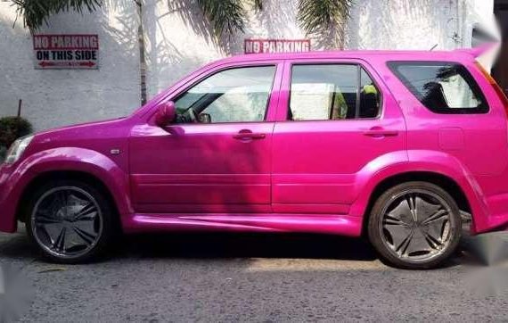 Honda CR-V 2003 SUV pink for sale 