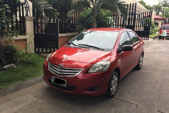 Toyota Vios 2010 Red for sale