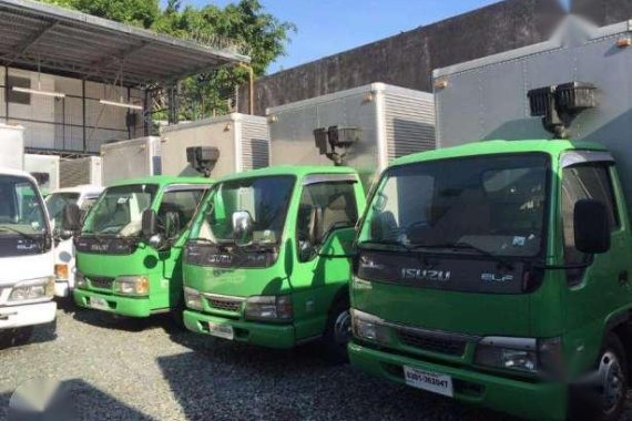 Isuzu Giga Elf NKR 14 Ft Aluminum Closed Van Japan CBU