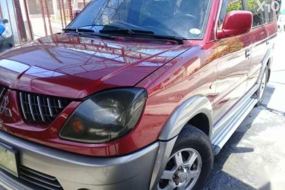 Mitsubishi Adventure SUV red for sale 