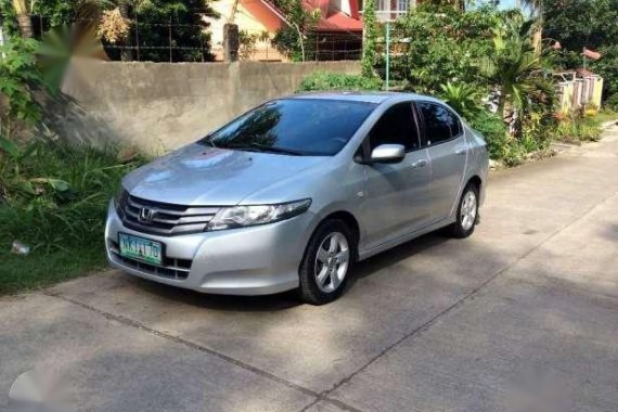 Honda City mt 2009 mdl sedan silver for sale 