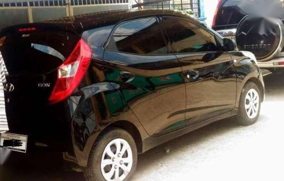 Hyundai Eon black good as new for sale 