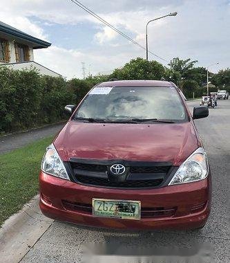 Toyota Innova 2007 Red for sale