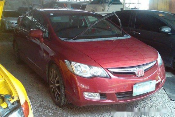 Honda Civic 2008 RED for sale