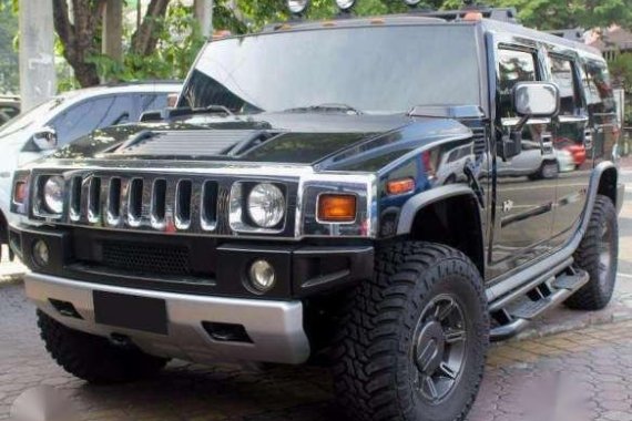 2004 Hummer H2 Black for sale