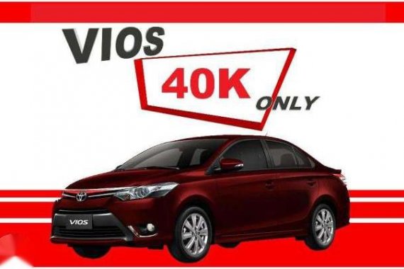 40K All In Promo 2017 Toyota Vios 13 E MT Manual for sale