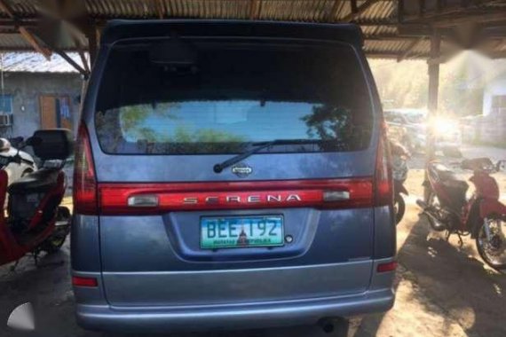 2000 Nissan Serena All wheel drive Diesel for sale 