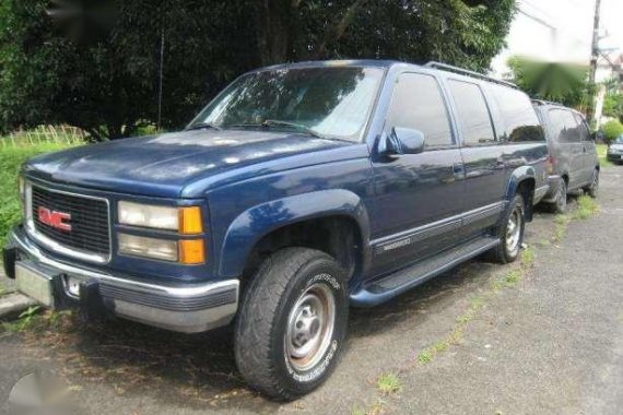 1996 Gmc suburban 4x4 turbo v8 diesel for sale 