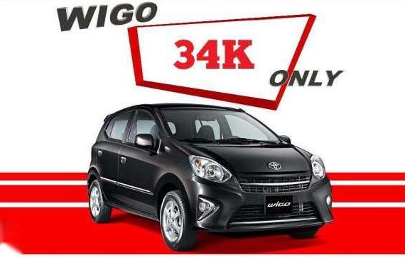 2017 Toyota Wigo E MT Manual 34K Downpayment Only for sale