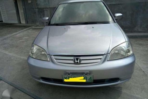 2002 Honda Civic AT Dimension