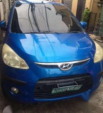 Hyundai i10 blue 2009 mdl for sale 