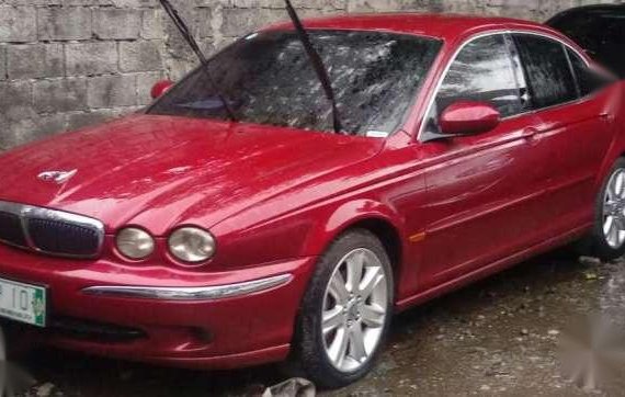 Jaguar x type sedan red for sale 