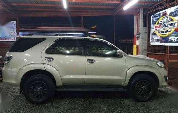 2015 fortuner V automatic for sale 