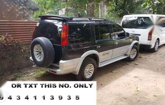 2006 ford Everest 4x4 AT FIRST OWN for sale 