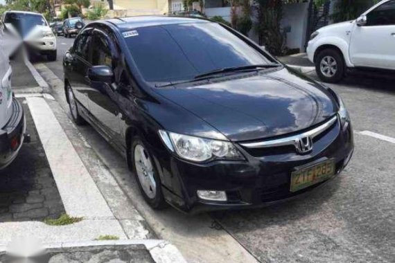 2008 Hond Civic 1.8S sedan black for sale 