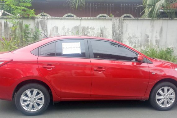 Toyota Vios 2016 Shiftable Automatic Gasoline P719,000