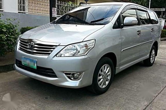 2013 Innova G Diesel Manual Lady Owned
