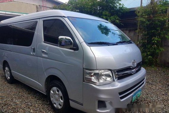 Toyota Hiace 2013 Silver for sale