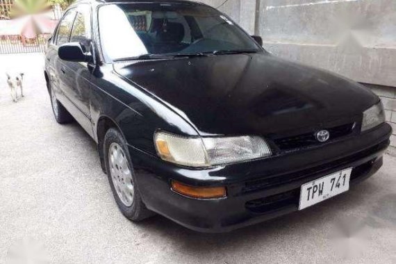 Toyota Corolla Gli 1996 MT Black For Sale