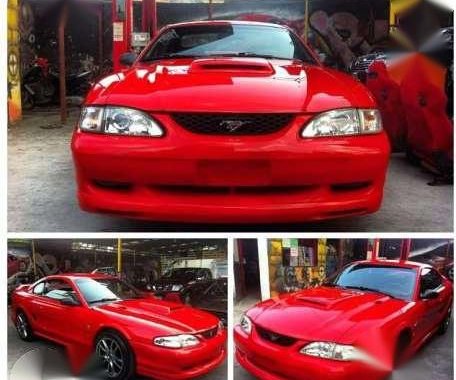 Ford Mustang 1997 AT Red Sedan For Sale