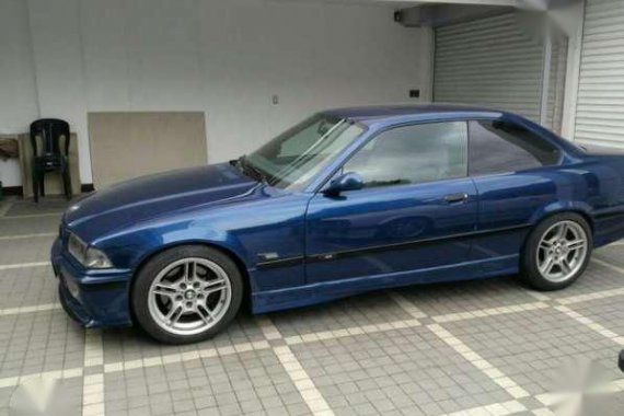BMW E36 M3 Euro S50 Blue Sedan For Sale