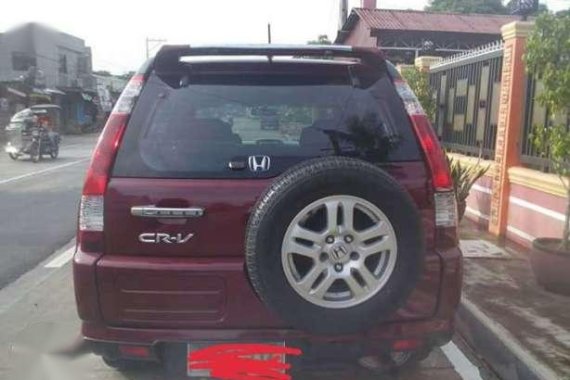 Honda CRV 2003 Model MT Red For Sale