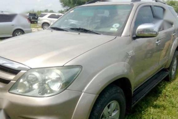 2007 Toyota Fortuner G AT Beige For Sale