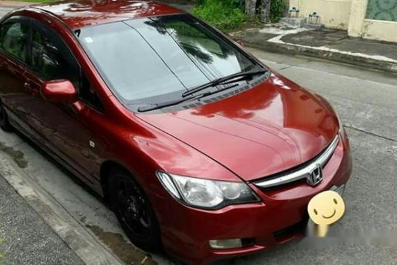 Honda Civic 2008 RED for sale