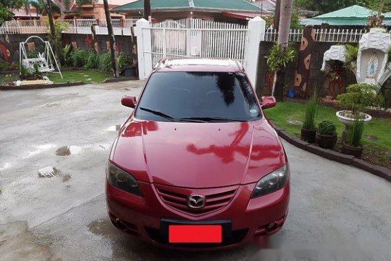 Mazda 3 2005 RED for sale