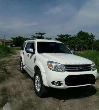 Ford Everest 2014 MT White SUV For Sale