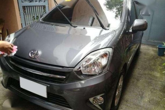 Toyota Wigo 2013 AT Gray HB For Sale