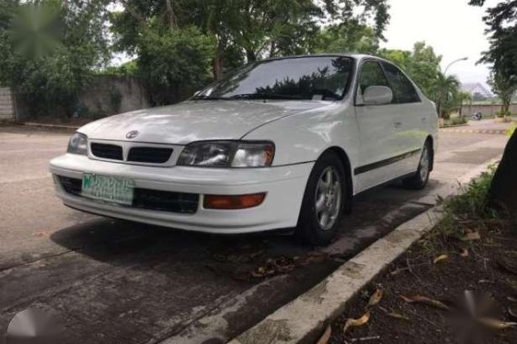 1998 Toyota Exsior MT White Sedan For Sale