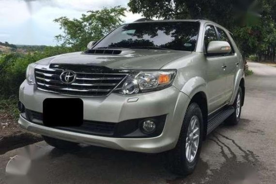 Toyota Fortuner G 2013 AT Grey For Sale