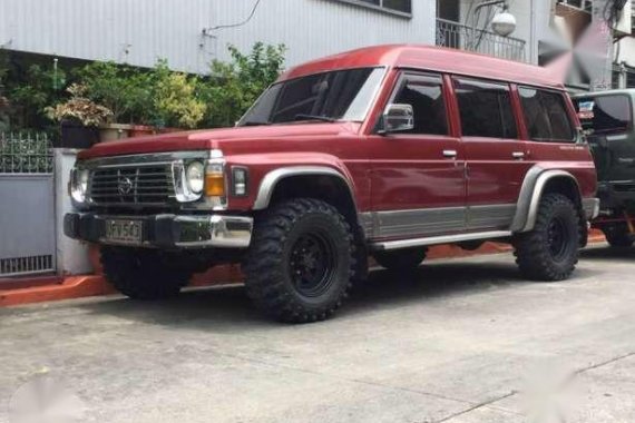 Nissan Patrol 1996 SUV Diesel Red For Sale